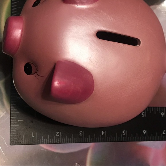 New Pink Ceramic 🐷Pink Pig Piggy Bank - Picture 10 of 16
